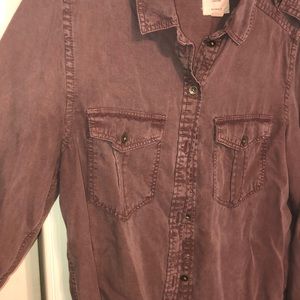 Grungy Oversized Button Up